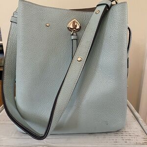 Light blue Kate Spade Bucket Bag